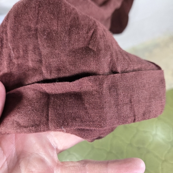 Free People Linen Jumpsuit Utility One Piece Overalls - Picture 13 of 14